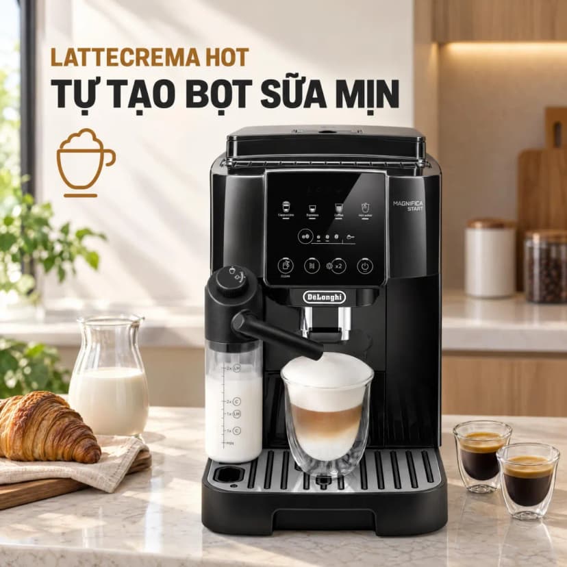 Máy pha cà phê Delonghi ECAM220.60.B EX:1 - Giá rẻ nhất hôm nay - Ảnh 4