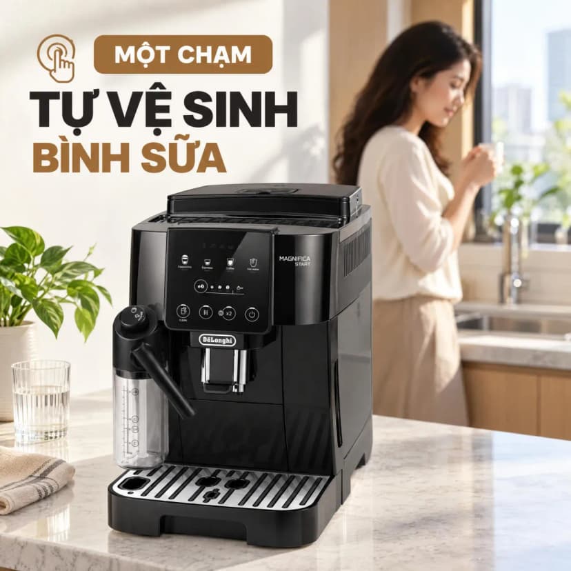 Máy pha cà phê Delonghi ECAM220.60.B EX:1 - Giá rẻ nhất hôm nay - Ảnh 5