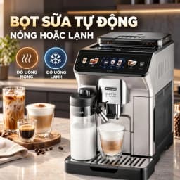 Máy pha cà phê Delonghi ECAM450.65.S EX: S11 - Giá rẻ nhất hôm nay - Ảnh 4
