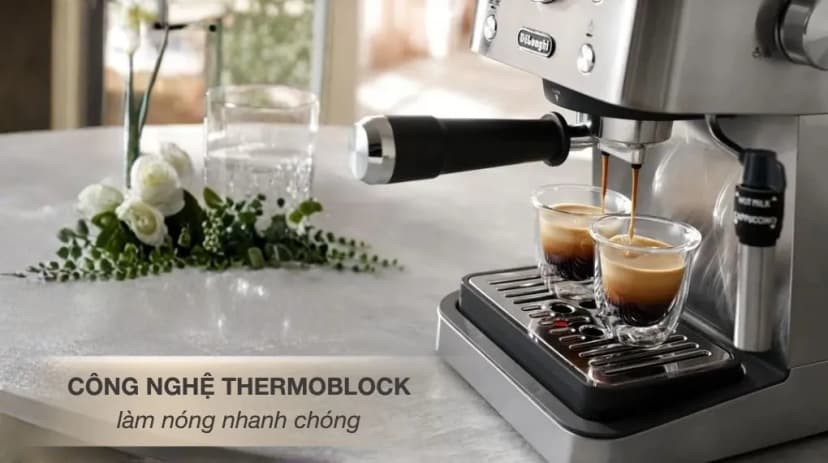 Máy pha cà phê Delonghi EM450.M - Giá rẻ nhất hôm nay - Ảnh 2
