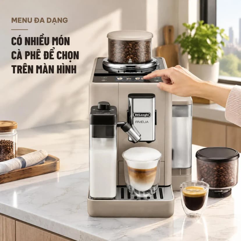 Máy pha cà phê Delonghi EXAM440.55.BG - Giá rẻ nhất hôm nay - Ảnh 4