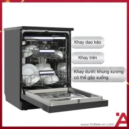 Máy rửa chén độc lập Aqua ADWA15-686BK2VN - Giá rẻ nhất hôm nay - Ảnh 16