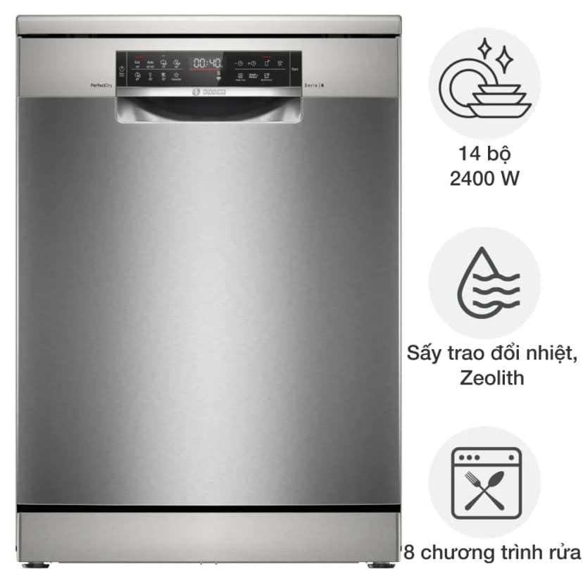So sánh giá Máy rửa chén độc lập Bosch SMS26AI01F - Tìm sản phẩm giá rẻ nhất - Ảnh 8