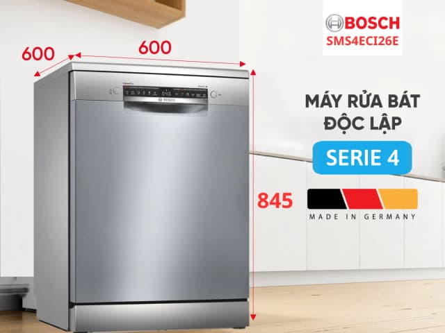 So sánh giá Máy rửa chén độc lập Bosch SMS4ECI26E rẻ nhất? - Ảnh 7