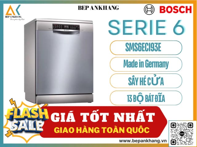 Top 1 so sánh giá Máy rửa chén độc lập Bosch SMS4EMB00P - Tìm sản phẩm giá rẻ nhất - Ảnh 6
