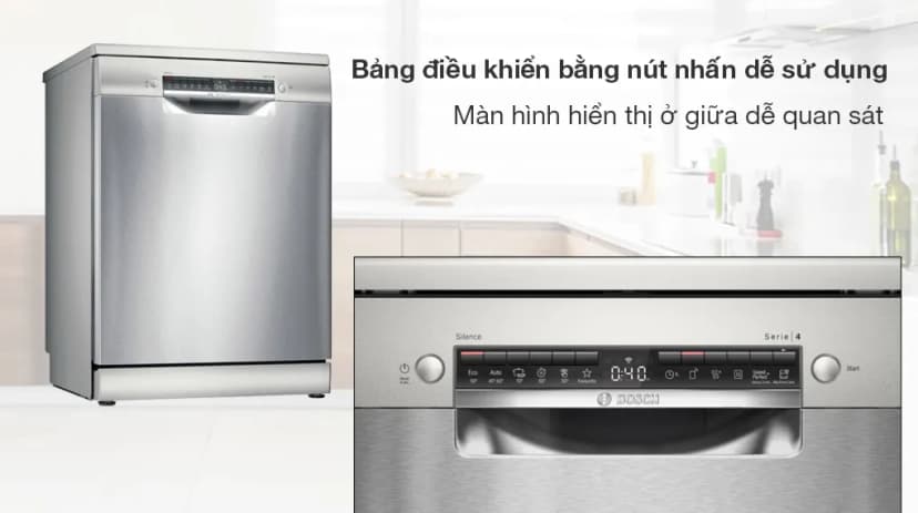 Máy rửa chén độc lập Bosch SMS4EMB00P - Giá rẻ nhất hôm nay - Ảnh 10