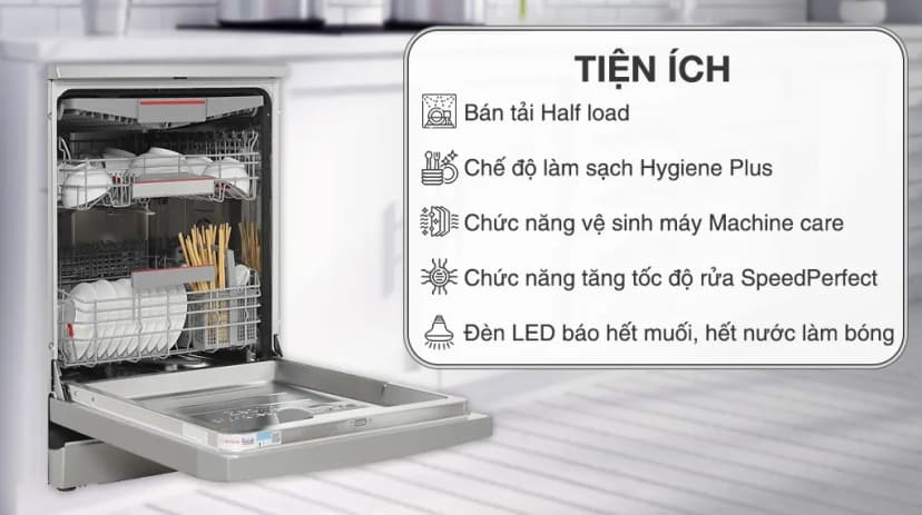 Máy rửa chén độc lập Bosch SMS6ZMB00P - Giá rẻ nhất hôm nay - Ảnh 14