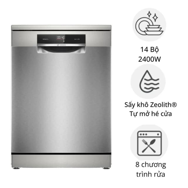 Máy rửa chén độc lập Bosch SMS8ZDI86M - Ảnh 8