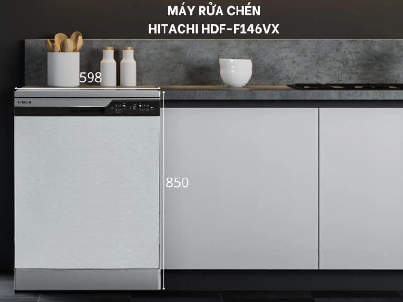 Máy rửa chén độc lập Haier HDWE16-66BK6VN - Giá rẻ nhất hôm nay - Ảnh 15