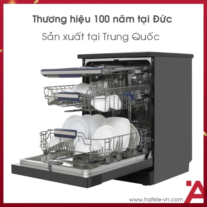 Máy rửa chén độc lập Haier HDWE16-66BK6VN - Giá rẻ nhất hôm nay - Ảnh 6