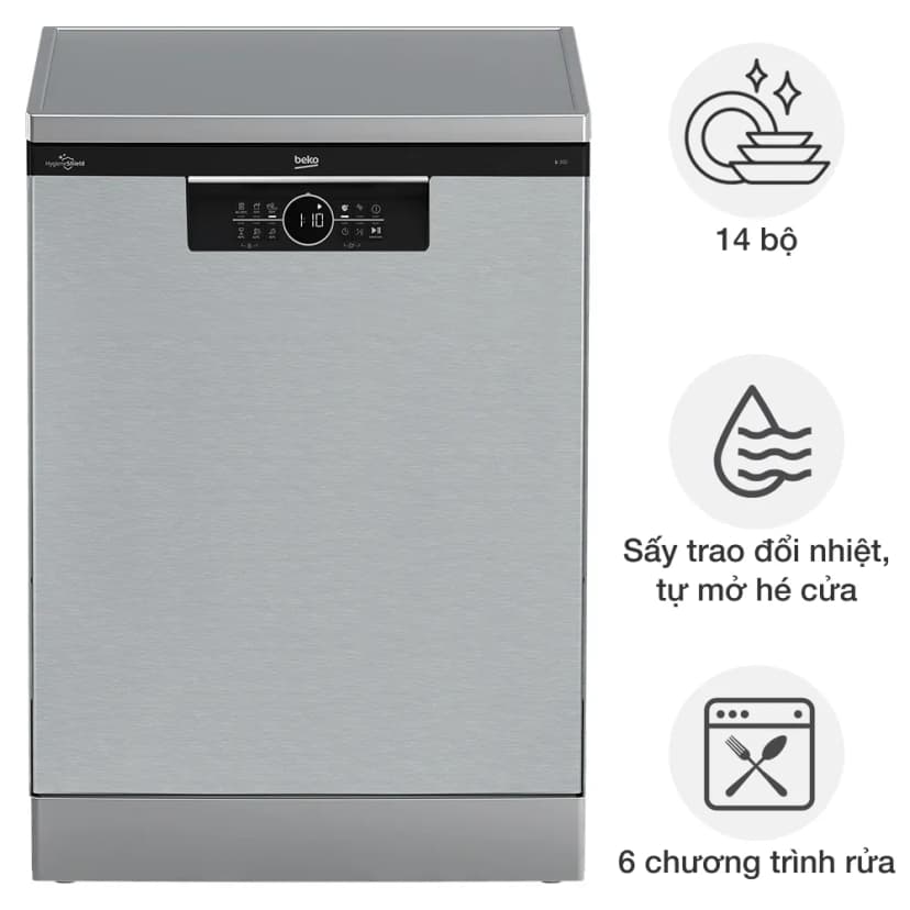 Máy rửa chén độc lập Haier HDWE16-66BK6VN - Giá rẻ nhất hôm nay - Ảnh 9