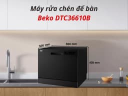 Máy rửa chén độc lập Haier HDWE16-66BK6VN - Giá rẻ nhất hôm nay - Ảnh 10