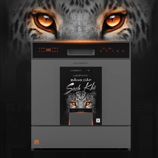 So sánh giá Máy rửa chén độc lập Junger Leopard DWJ-103 rẻ nhất? - Ảnh 5