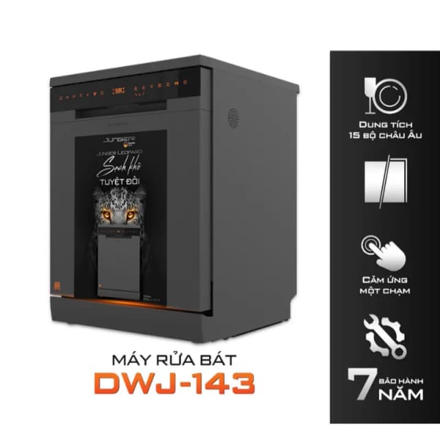 So sánh giá Máy rửa chén độc lập Junger Leopard DWJ-143 rẻ nhất? - Ảnh 12