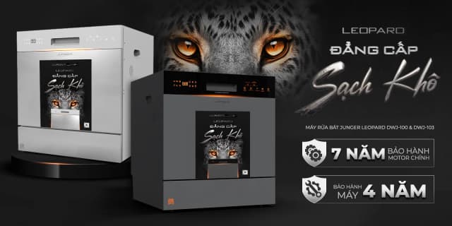 So sánh giá Máy rửa chén độc lập Junger Leopard DWJ-100 rẻ nhất? - Ảnh 6