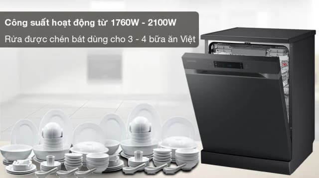 So sánh giá Máy rửa chén độc lập Samsung DW60CG550FSGSV rẻ nhất? - Ảnh 9