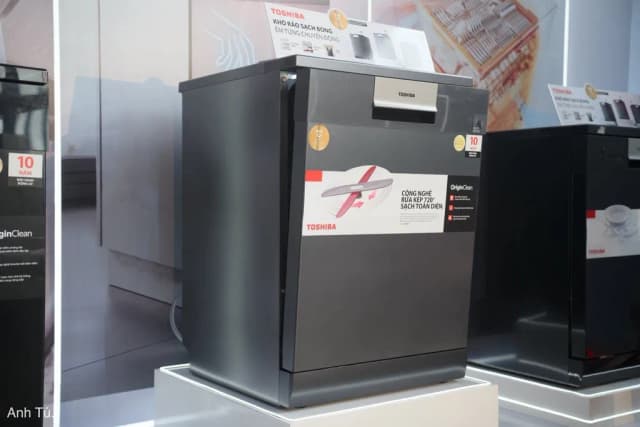 So sánh giá Máy rửa chén độc lập Toshiba DW-15F7(G)-VN rẻ nhất? - Ảnh 6