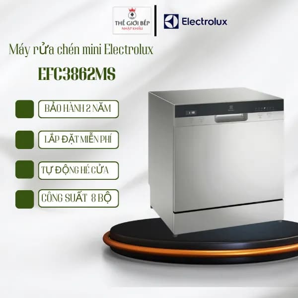 So sánh giá Máy rửa chén mini Electrolux EFC3862MS rẻ nhất? - Ảnh 15