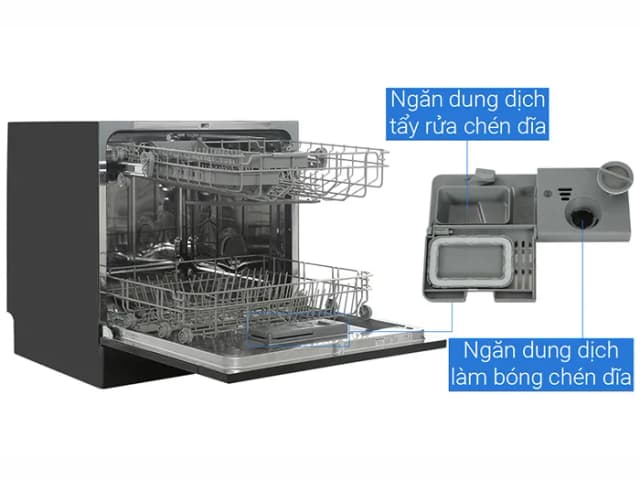 So sánh giá Máy rửa chén mini Hafele HDW-T5531B (538.21.350) rẻ nhất? - Ảnh 13