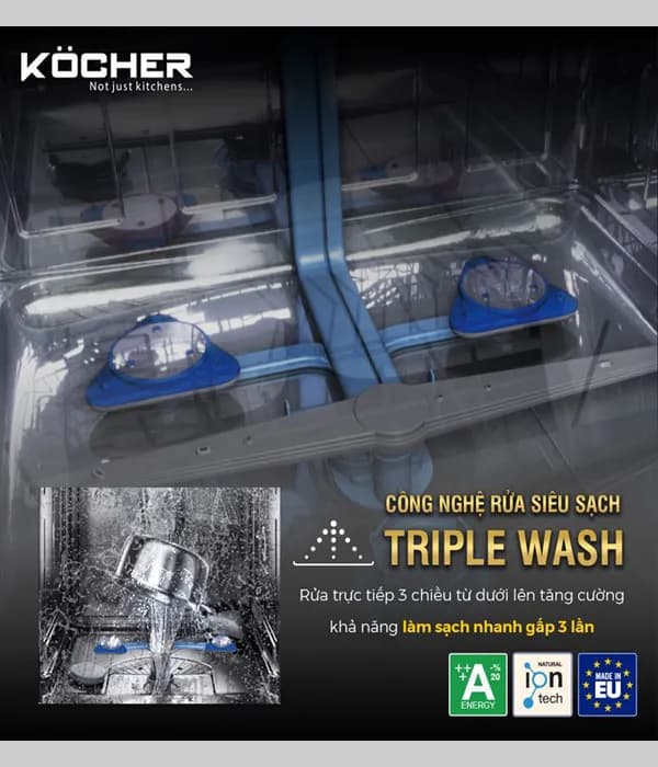 Top 1 so sánh giá Máy rửa chén mini Kocher X10 - Tìm sản phẩm giá rẻ nhất - Ảnh 18