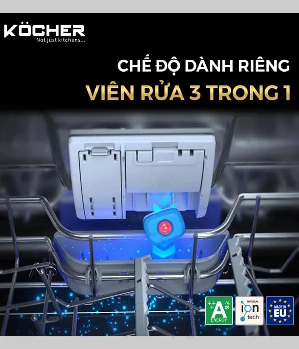 Top 1 so sánh giá Máy rửa chén mini Kocher X10 - Tìm sản phẩm giá rẻ nhất - Ảnh 19