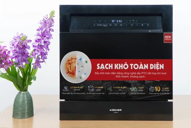 Top 1 so sánh giá Máy rửa chén mini Kocher X10 - Tìm sản phẩm giá rẻ nhất - Ảnh 4