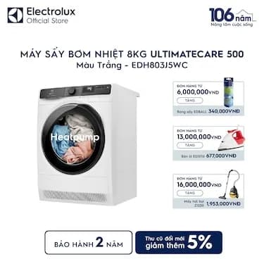 So sánh giá Máy sấy bơm nhiệt Electrolux UltimateCare 8 kg EDH803J5WC rẻ nhất? - Ảnh 8