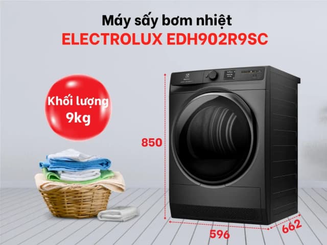 So sánh giá Máy sấy bơm nhiệt Electrolux UltimateCare 9 kg EDH902R9SC rẻ nhất? - Ảnh 16