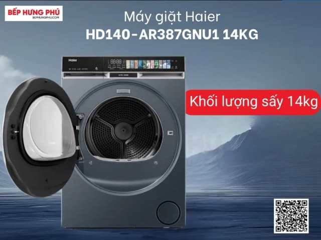 So sánh giá Máy sấy bơm nhiệt Haier 14 kg HD140-AR387GNU1 rẻ nhất? - Ảnh 4