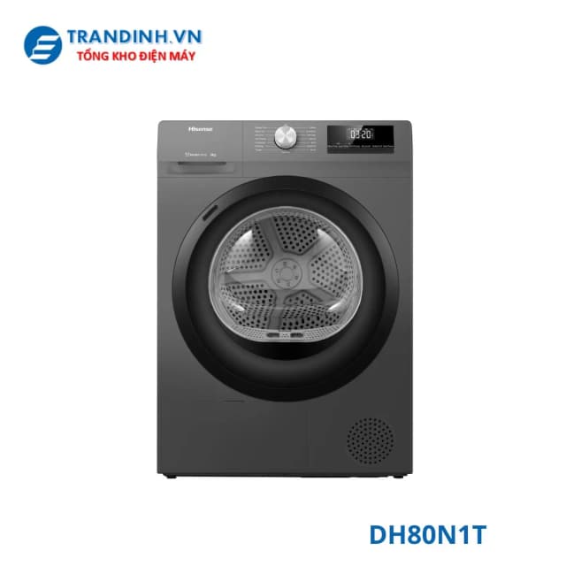 So sánh giá Máy sấy bơm nhiệt Hisense 8 kg DH80N1T rẻ nhất? - Ảnh 4