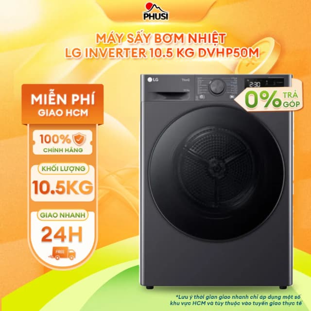 So sánh giá Máy sấy bơm nhiệt LG 10.5 kg DVHP50M rẻ nhất? - Ảnh 17