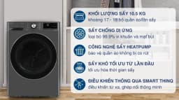 Máy sấy bơm nhiệt LG 10.5 kg DVHP50M - Giá rẻ nhất hôm nay - Ảnh 20