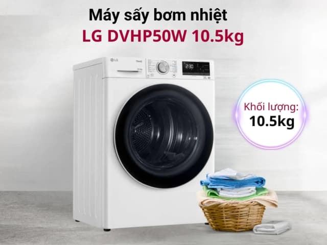 So sánh giá Máy sấy bơm nhiệt LG 10.5 kg DVHP50W rẻ nhất? - Ảnh 16