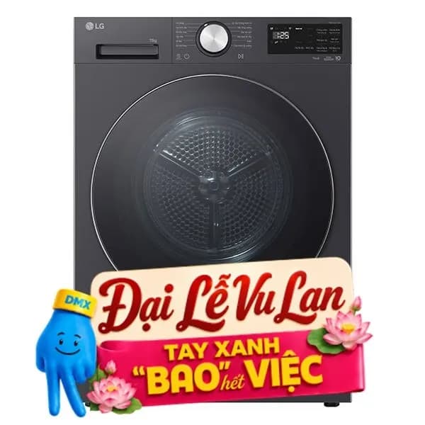 Máy sấy bơm nhiệt LG 11 kg RX11VHP5G1 - Ảnh 48