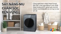 Máy sấy bơm nhiệt Panasonic 10.5 kg NH-XJ21D2BVT - Giá rẻ nhất hôm nay - Ảnh 3
