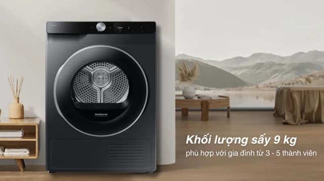So sánh giá Máy sấy bơm nhiệt Samsung 9 kg DV90T6240LB/SV rẻ nhất? - Ảnh 6