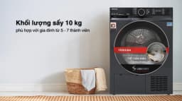 Máy sấy bơm nhiệt Toshiba 10 kg TD-BP110GHV(MG) - Giá rẻ nhất hôm nay - Ảnh 16