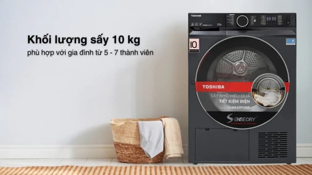 So sánh giá Máy sấy bơm nhiệt Toshiba 10 kg TD-BP110GHV(MG) rẻ nhất? - Ảnh 16