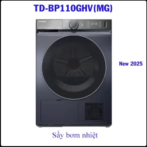 Máy sấy bơm nhiệt Toshiba 10 kg TD-BP110GHV(MG) - Giá rẻ nhất hôm nay - Ảnh 17
