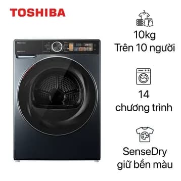 So sánh giá Máy sấy bơm nhiệt Toshiba 10 kg TD-T25BS110HWV(MG) rẻ nhất? - Ảnh 7