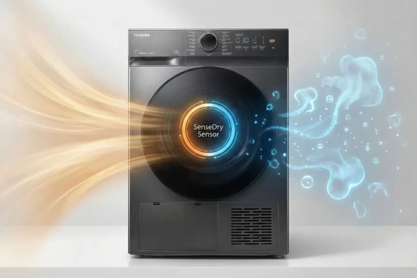 Máy sấy bơm nhiệt Toshiba 8 kg TD-T21B90HWV(MG) - Giá rẻ nhất hôm nay - Ảnh 17