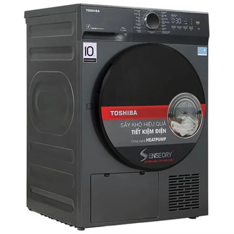 Máy sấy bơm nhiệt Toshiba 8 kg TD-T21B90HWV(MG) - Giá rẻ nhất hôm nay - Ảnh 3