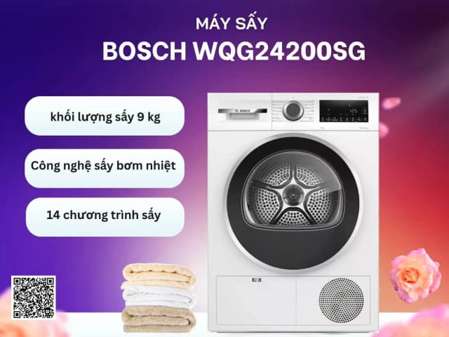 So sánh giá Máy sấy bơm nhiệt Bosch 9 kg WQG24200SG rẻ nhất? - Ảnh 19