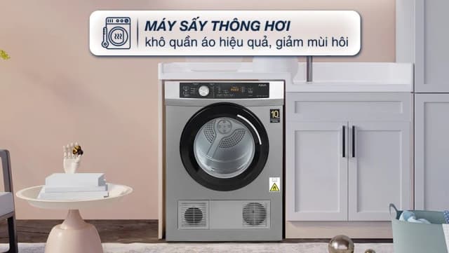 So sánh giá Máy sấy thông hơi Aqua 8 kg AQH-V800H SS rẻ nhất? - Ảnh 11