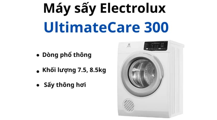 So sánh giá Máy sấy thông hơi Electrolux UltimateCare 300 9 kg EDV904H3EC - Tìm sản phẩm giá rẻ nhất - Ảnh 7