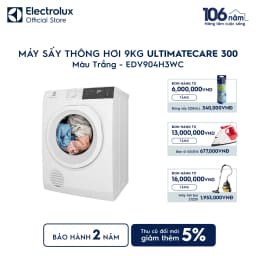 Máy sấy thông hơi Electrolux UltimateCare 9 kg EDV904H3WC - Giá rẻ nhất hôm nay - Ảnh 12
