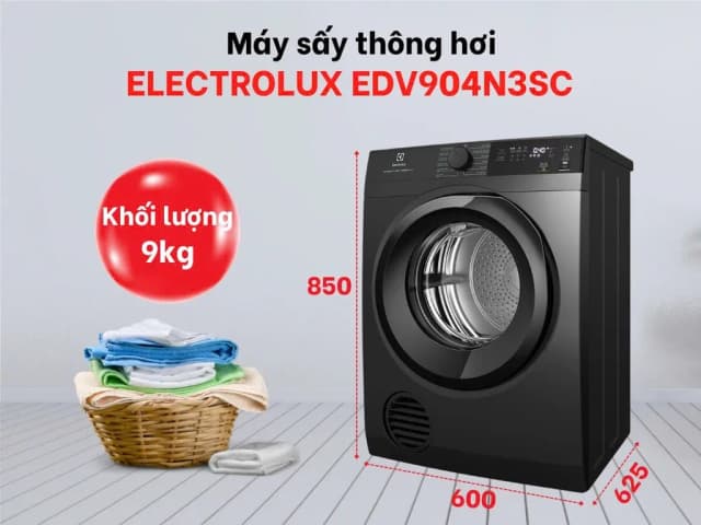 So sánh giá Máy sấy thông hơi Electrolux UltimateCare 9 kg EDV904N3SC rẻ nhất? - Ảnh 9