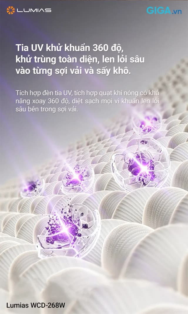 So sánh giá Máy sấy thông hơi LUMIAS 4kg WCD-268W rẻ nhất? - Ảnh 16