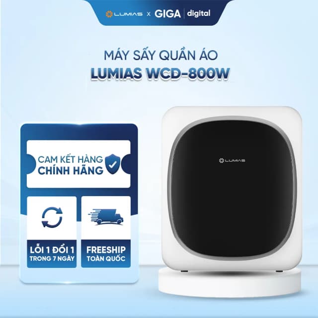 So sánh giá Máy sấy thông hơi LUMIAS 4 kg WCD-800W rẻ nhất? - Ảnh 11