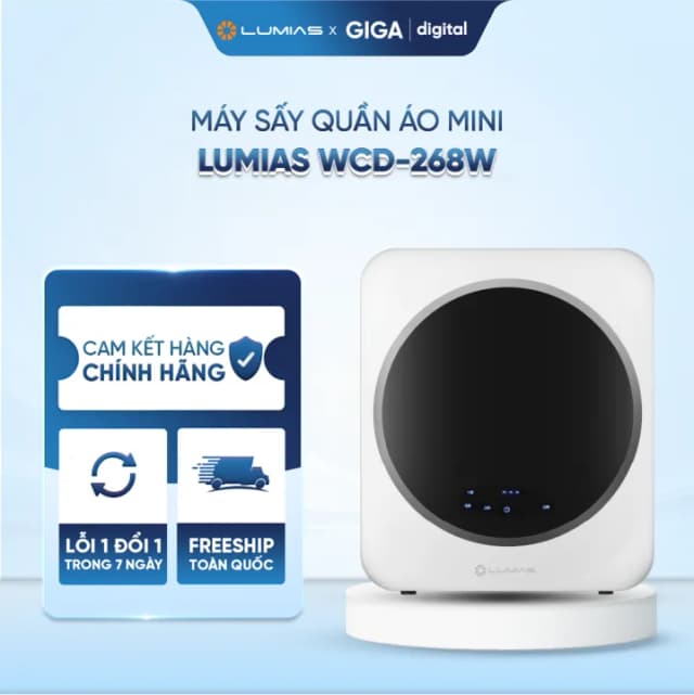So sánh giá Máy sấy thông hơi LUMIAS 4 kg WCD-800W rẻ nhất? - Ảnh 10